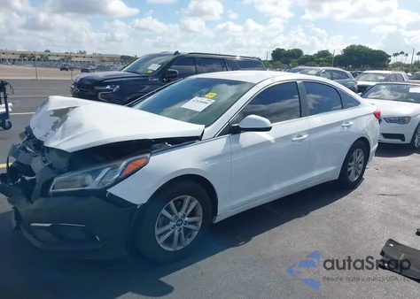 2016 Hyundai Sonata Se из США, поврежденный, VIN 5NPE24AF8GH404056